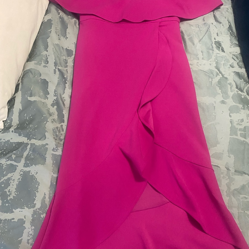 The Clothing Company Vibrant Pink Dress